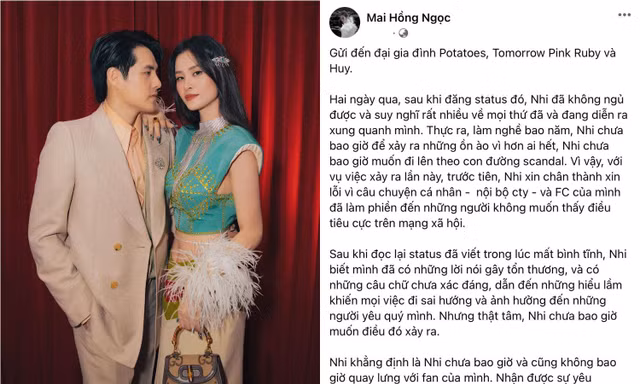 Ông Cao Thắng nửa đêm nhận mọi lỗi lầm, Đông Nhi 4h sáng tâm sự "hai ngày qua không ngủ được"