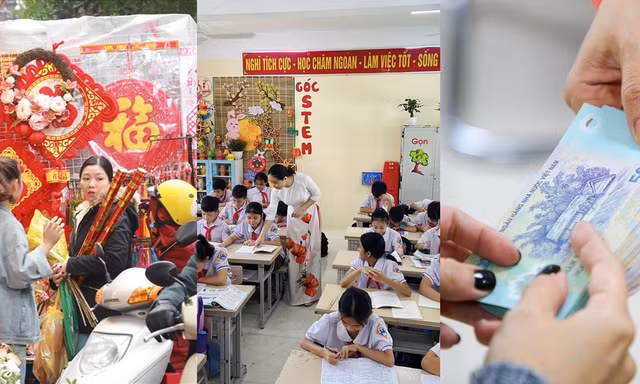 Giáo viên nhận thưởng Tết: Nơi 'bùi ngùi', chỗ hân hoan