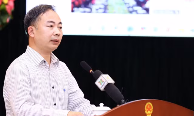 Ông Nguyễn Ngọc Hà, Phó Cục trưởng Cục Quản lý chất lượng (Bộ GD&ĐT) thông tin về Kỳ thi tốt nghiệp THPT 2025.