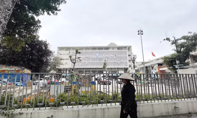  Cung Thiếu nhi (Lý Thái Tổ, Hoàn Kiếm, Hà Nội) có những công trình mang tính lịch sử Ảnh: Như Ý