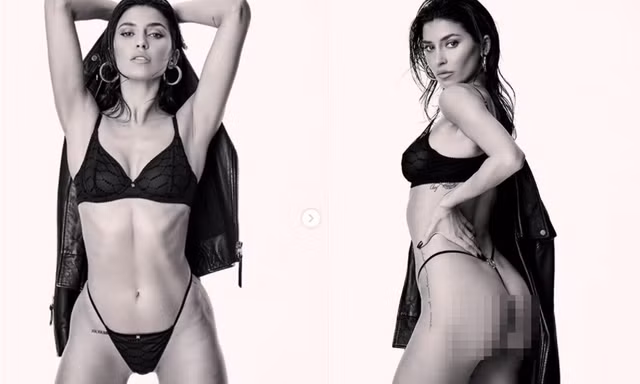 Nicole Williams mặc nội y nhỏ xíu khoe trọn vòng 3 'bốc lửa'