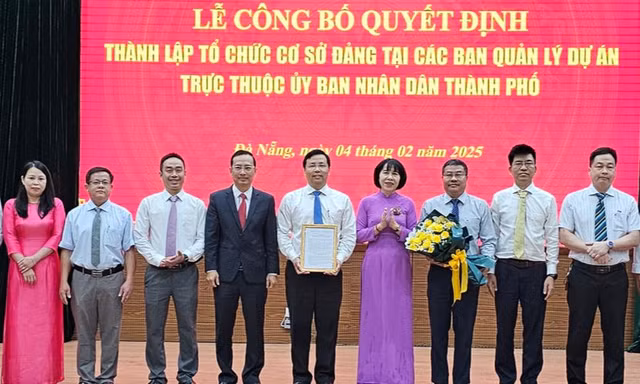Đà Nẵng kiện toàn Đảng bộ cơ sở các Ban quản lý dự án sau hợp nhất