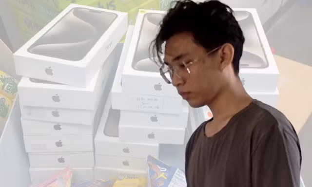 Khởi tố thanh niên người Thái Lan mang lậu 20 điện thoại Iphone 15 Pro Max vào Việt Nam