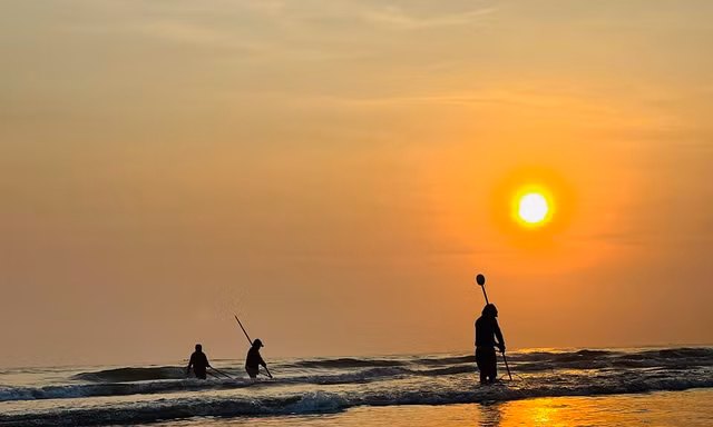 Ra biển bắt ốc bé bằng móng tay, ngư dân kiếm bộn tiền mỗi sáng