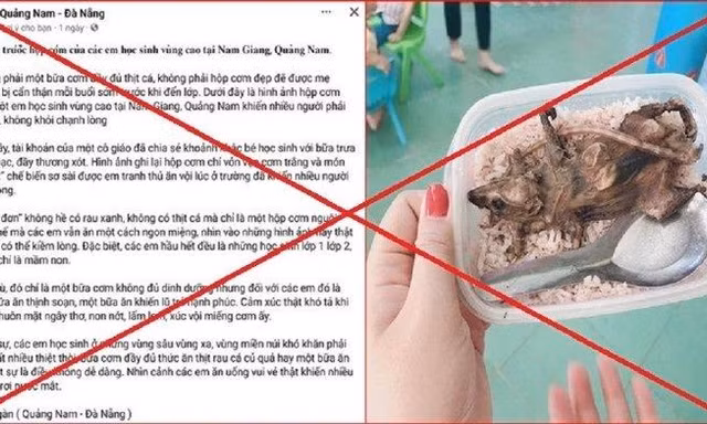 Đăng tin sai sự thật 'hộp cơm thịt chuột', một người đàn ông bị phạt 7,5 triệu đồng