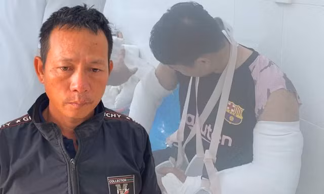 Kẻ đánh shipper gãy hai tay ở Quảng Ngãi khai gì?