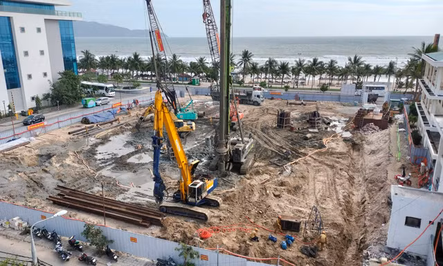 Dự án ven biển Đà Nẵng gây ồn được yêu cầu không thi công sau 22 giờ