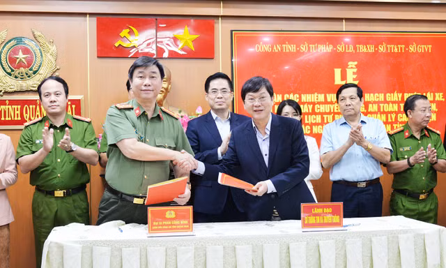 Công an tỉnh Quảng Ngãi tiếp nhận thêm 4 chức năng, nhiệm vụ mới