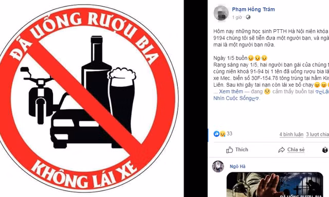 Hình ảnh được người dùng facebook chia sẻ. Ảnh chụp màn hình.