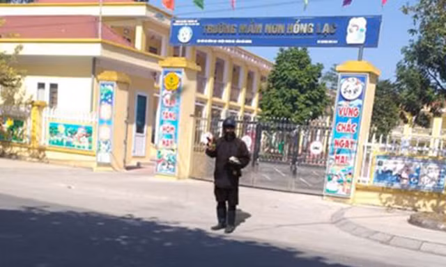 Hình ảnh đăng tải lên mạng xã hội.