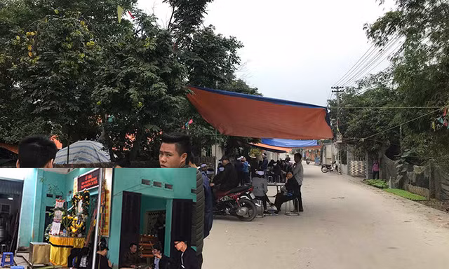 Gia đình tổ chức tang lễ cho nạn nhân.