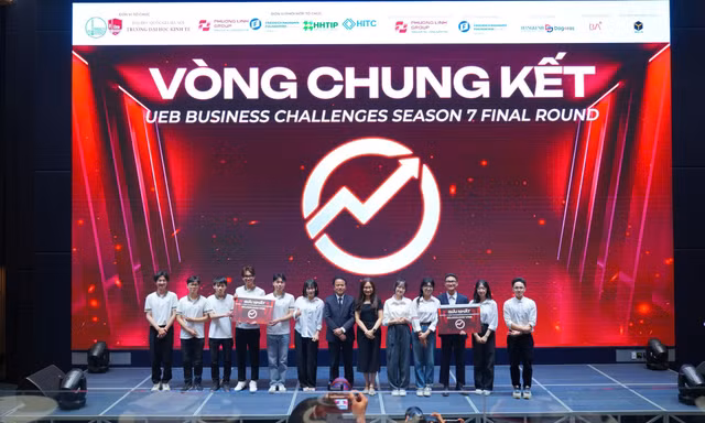 ‘Bứt phá tư duy – Dẫn lối thành công’: Chung kết UEB Business Challenges Season 7, hành trình khởi nghiệp đầy cảm hứng