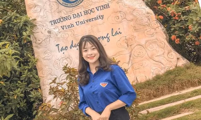 Nữ sinh Đại học Vinh đam mê tình nguyện có nhiều thành tích trong học tập