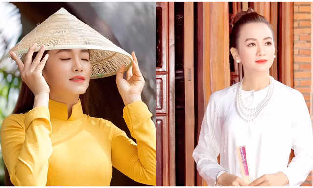 Theo trend ‘mợ 2’, Ngọc Thiện khoe vẻ đẹp đằm thắm trong bộ đồ bà ba