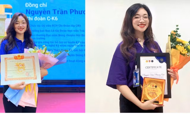 Nữ sinh Học viện Toà án chuẩn 'con nhà người ta' đạt danh hiệu Sinh viên 5 tốt cấp Trung ương
