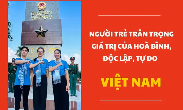 Người trẻ trân trọng giá trị của hòa bình, độc lập, tự do