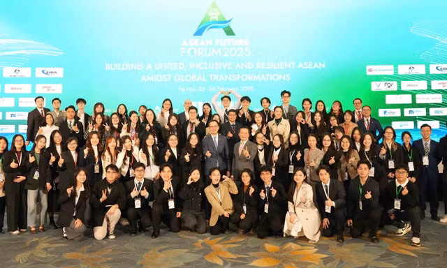 Diễn đàn Tương lai ASEAN 2025: Cơ hội và trải nghiệm ‘đặc thù’ của sinh viên Học viện Ngoại giao