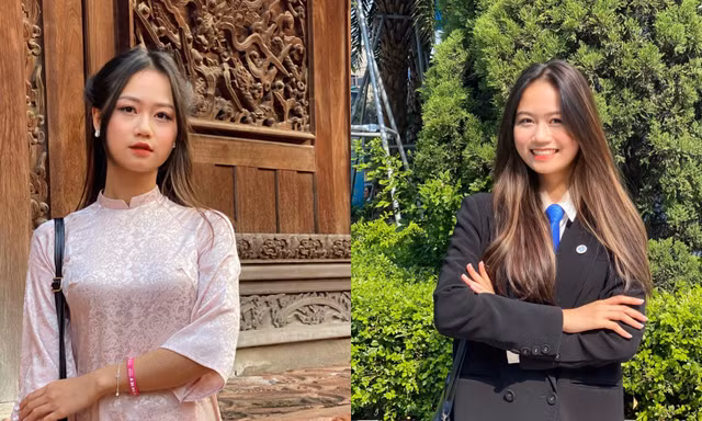 Năm mới cố gắng học tập tốt để trở thành Đảng viên chính thức của nữ sinh trường Kinh tế
