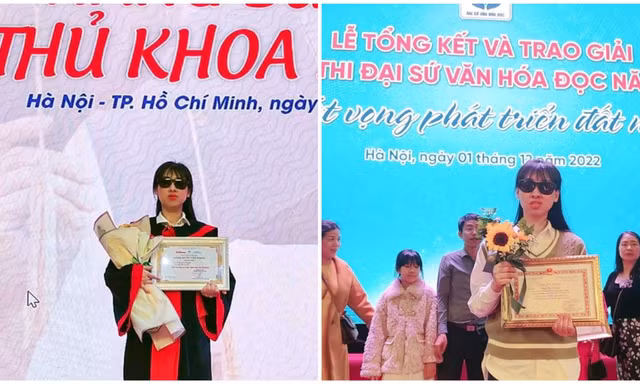 Nữ sinh khiếm thị gốc Quảng Ninh với ước mơ trở thành nhà tâm lý học