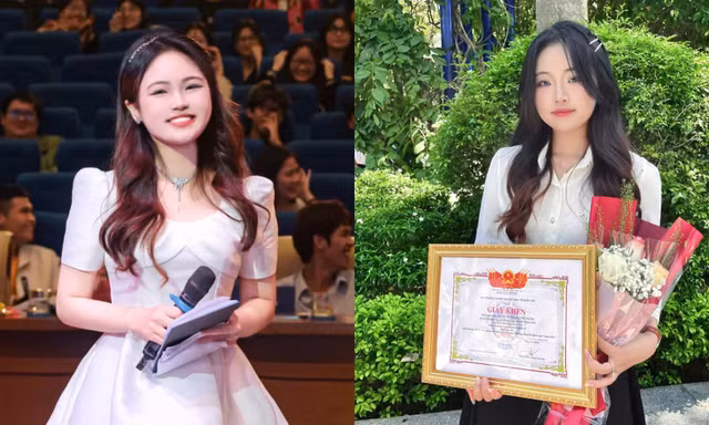 Hành trình từ Thủ khoa trường THPT đến nữ MC tài năng với nhiều thành tích nghiên cứu khoa học 
