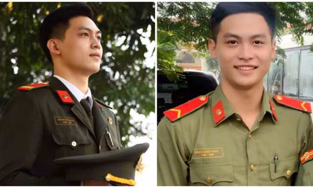 Nam chiến sĩ điển trai mong được cống hiến thanh xuân cho Tổ quốc 