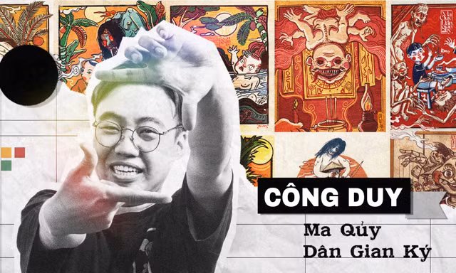 Giám đốc sáng tạo trẻ và truyện ma dân gian cùng những nét vẽ hiện đại