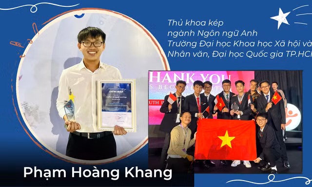 Thủ khoa kép ngành Ngôn ngữ Anh: 'Không đặt nặng thành tích, mình chọn cố gắng trong hành trình phát triển bản thân'