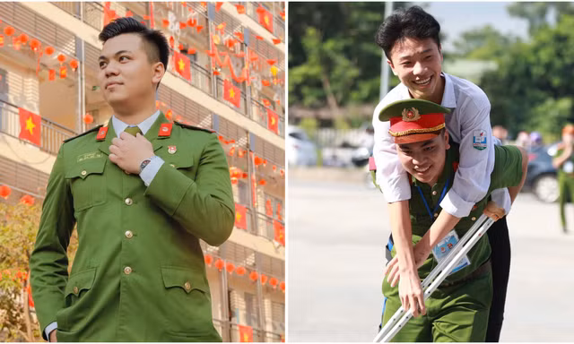Chàng trai Học viện Cảnh sát nhân dân giành 'cú đúp' Sinh viên 5 tốt cấp Trung ương