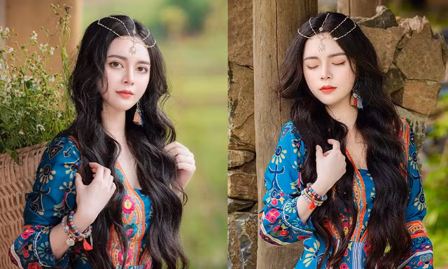 Cao Diệp Anh đề cao nét đẹp bản sắc dân tộc miền núi trong bộ ảnh mới