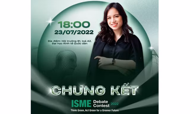 Gay cấn với chặng đua cuối cùng chinh phục ngôi vị quán quân cuộc thi ISME Debate Contest 2022 