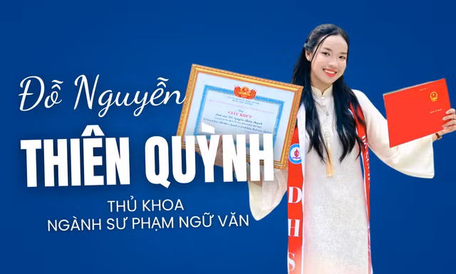 Thủ khoa ngành Sư phạm Ngữ Văn: Hành trình nỗ lực của đảng viên trẻ yêu văn chương