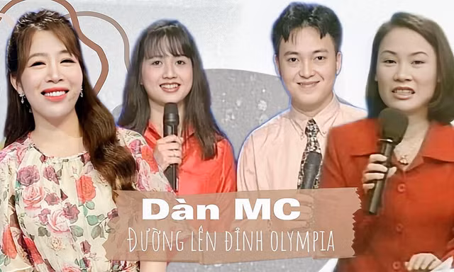Dàn MC đình đám của 'Đường lên đỉnh Olympia' sau 20 năm: Từ Tạ Bích Loan đến 'hot girl 7 thứ tiếng'