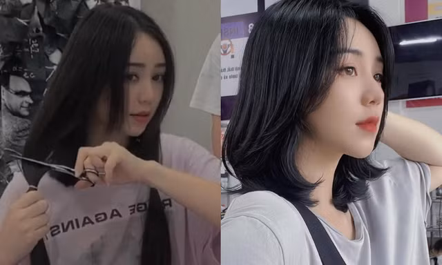 Quỳnh Kool tự cắt phăng mái tóc dài cho vai diễn mới