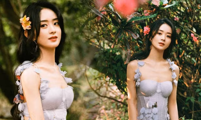 Triệu Lệ Dĩnh khoe bộ ảnh đẹp mơ màng đón lễ Thất Tịch