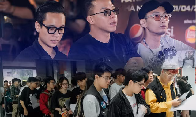Hơn ngàn thí sinh miền Bắc casting Rap Việt mùa 2: Rich Choi, Chị Cả bất ngờ lộ diện 