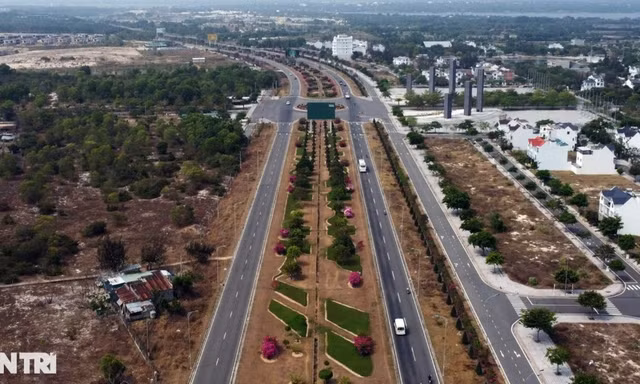 Toàn cảnh huyện Cam Lâm nơi được quy hoạch thành đô thị sân bay đẳng cấp