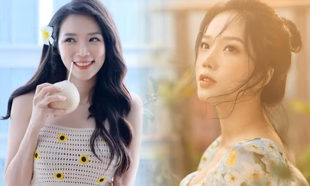 Sắc vóc xinh đẹp của Hoa khôi sinh viên dẫn 'Chuyển động 24h'