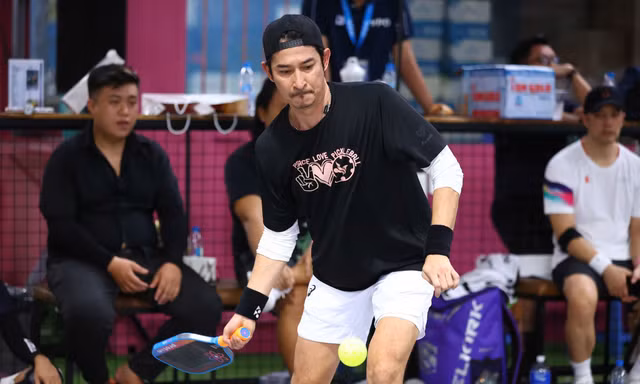Nhiều nghệ sĩ nổi tiếng hội ngộ tại giải đấu pickleball ở Vũng Tàu