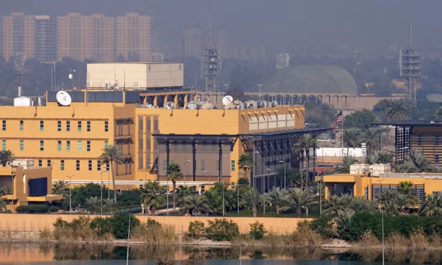 Đại sứ quán Mỹ tại Baghdad. (Ảnh: Reuters)