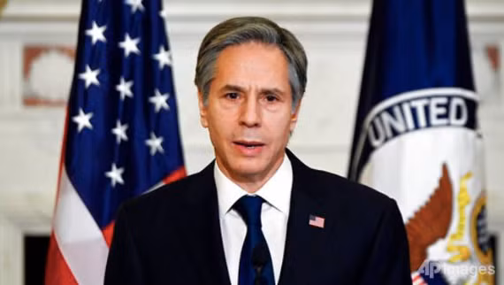 Ngoại trưởng Mỹ Antony Blinken. (Ảnh: AP)