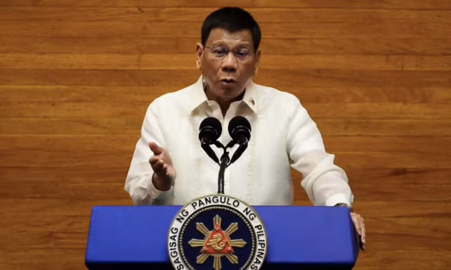 Tổng thống Philippines Rodrigo Duterte. (Ảnh: Reuters)