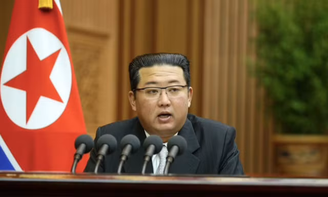 Nhà lãnh đạo Triều Tiên Kim Jong Un. (Ảnh: KCNA)