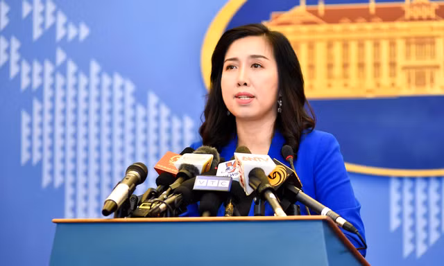 Bà Lê Thị Thu Hằng. (Ảnh: Mofa)