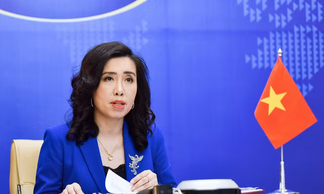 Bà Lê Thị Thu Hằng. (Ảnh: Mofa)