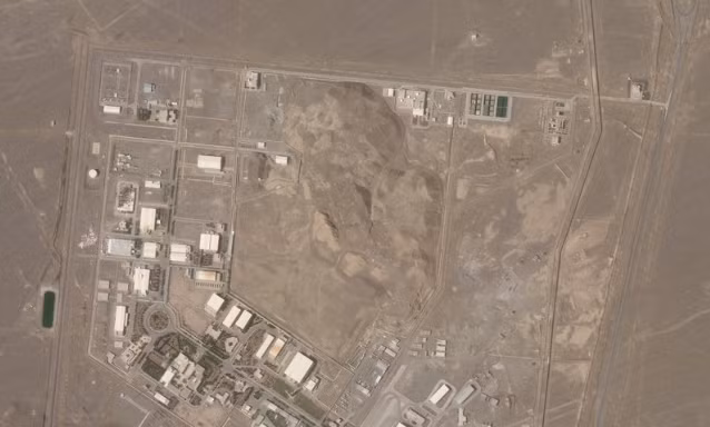Hình ảnh vệ tinh tại cơ sở hạt nhân Natanz của Iran. (Ảnh: Planet Labs)