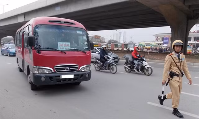 Thay vì đường vành đai 3, sắp tới xe khách liên tỉnh chạy qua Hà Nội sẽ phải chạy ra các tuyến đường ngoại thành. Ảnh: Anh Trọng