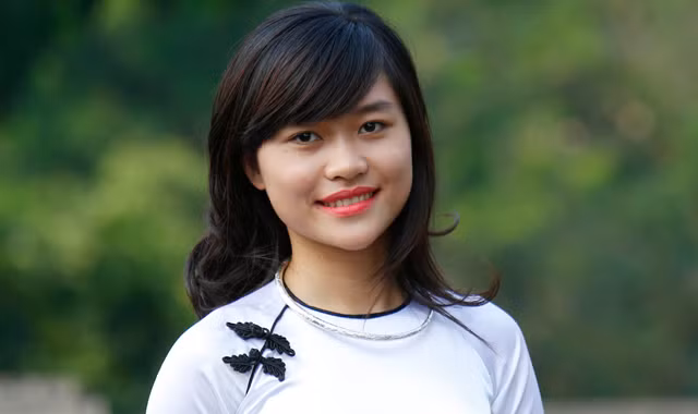 Thiếu nữ Hà Nội. Ảnh: Như Ý