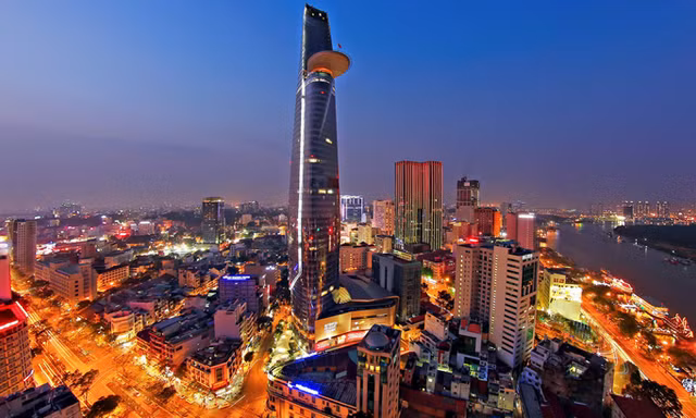 Một góc Sài Gòn. Ảnh: Hồng Vĩnh.