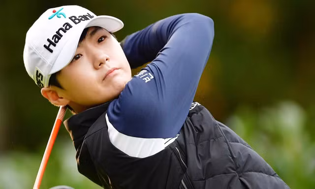 Sung Hyun Park lần đầu lên vị trí số 1 thế giới. Ảnh: GETTY IMAGES.