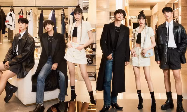 V (BTS), Lisa (BLACKPINK) và Park Bo Gum làm chao đảo cõi mạng khi đứng chung khung hình